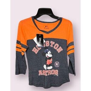 Mickey Mouse Houston Astros Women Small Shirt